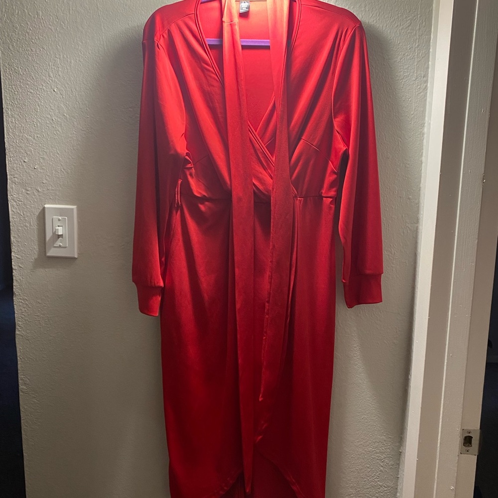 Red Business Dress